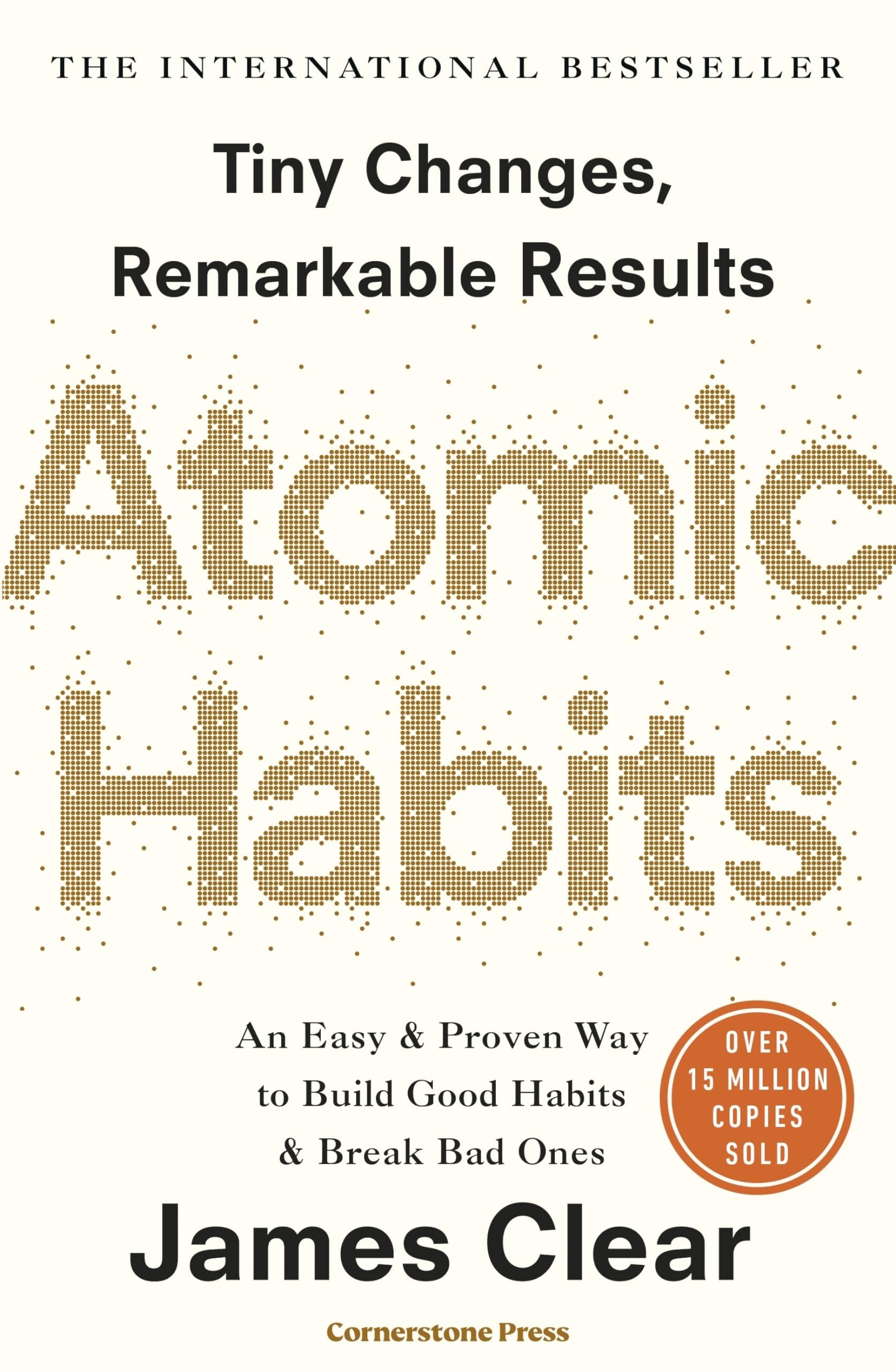 Atomic Habits by James Clear, Hardcover Book