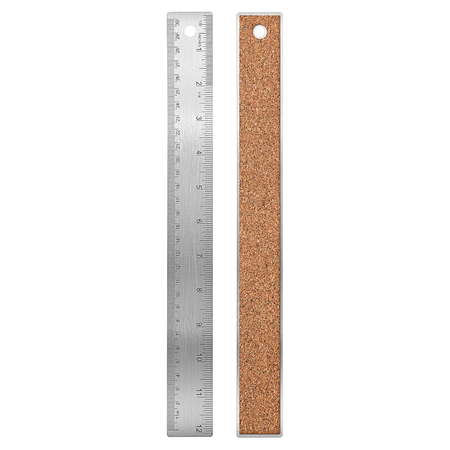 Staedtler Metal Ruler, 12-Inch / 30 cm, Stainless Steel with Cork Back